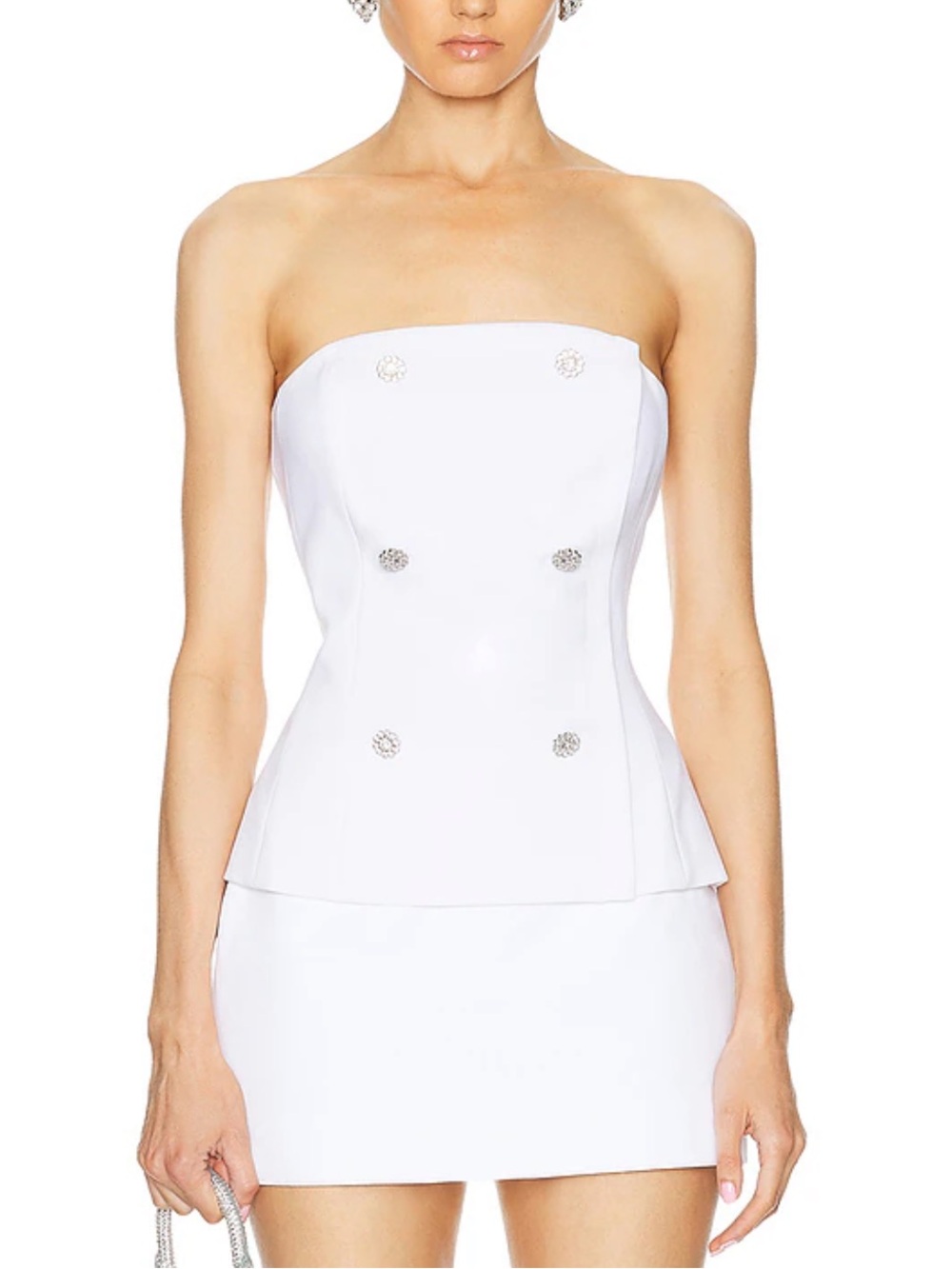 NWT L’agence Bustier Top 0